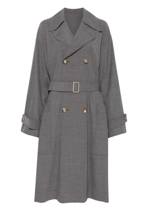 Philosophy Di Lorenzo Serafini belted trench coat - Grey