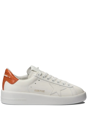 Golden Goose Pure Star leather sneakers - White
