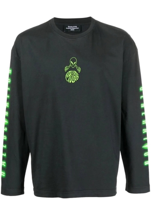 Études Studio Hallucination long-sleeved T-shirt - Grey