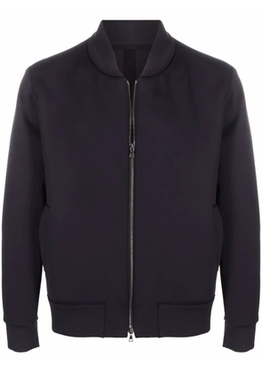 Harris Wharf London two-pocket zip-up bomber jacket - Blue