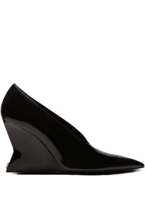 Balmain 95mm pointed-toe pumps - Black