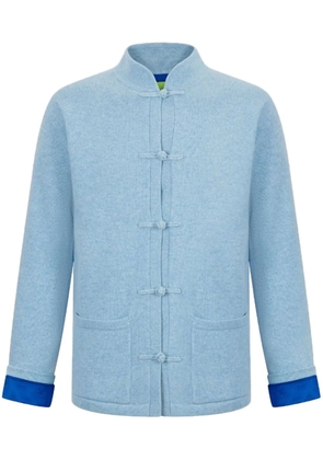 Shanghai Tang Tang cashmere cardigan - Blue