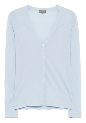 N.Peal Mia v-neck cardigan - Blue
