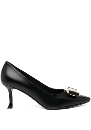Ferragamo 80mm Vara bow pumps - Black