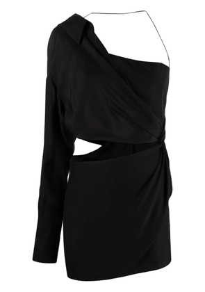 GAUGE81 Arica one-shoulder minidress - Black