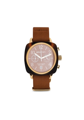 Briston Clubmaster Classic Chrono 40mm - Brown