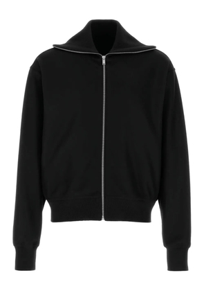 Jil Sander zip-up wool cardigan - Black