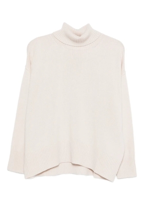I BLUES roll-neck sweater - Neutrals