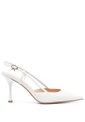 Gianvito Rossi Ascent 85mm slingback pumps - White