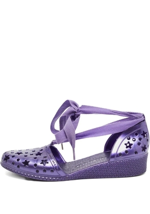 Marc Jacobs Vintage pre-owned 30mm star embellishment heeled espadrilles - Purple