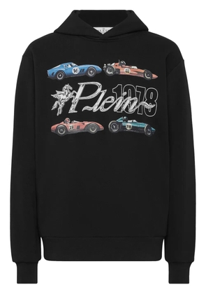 Philipp Plein car-graphic hoodie - Black