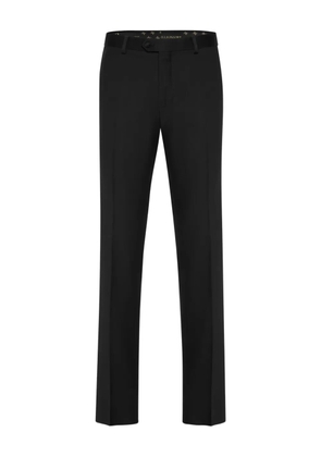 Billionaire pressed-crease trousers - Black