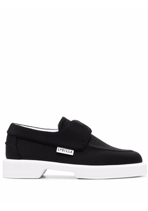 Le Silla Yacht two-tone loafers - Black
