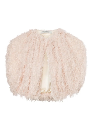 Philosophy Di Lorenzo Serafini fringed jacket - Pink