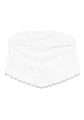 Bernadette Beurre embroidered top - White