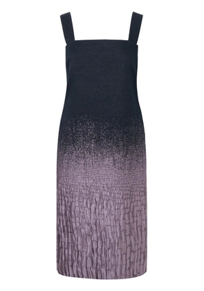 Ports 1961 gradient-effect bodycon midi dress - Black