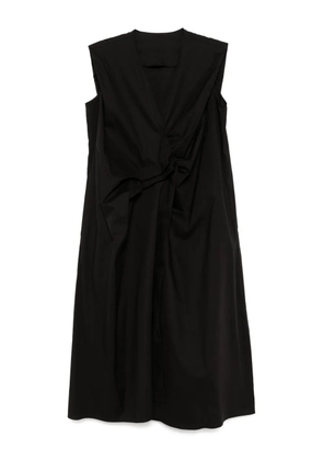 JNBY V-neck sleeveless dress - Black