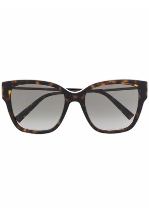 Givenchy Eyewear tortoiseshell-effect cat-eye sunglasses - Brown