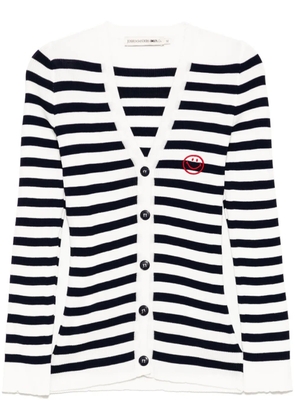 Joshua Sanders round smile cardigan - Blue