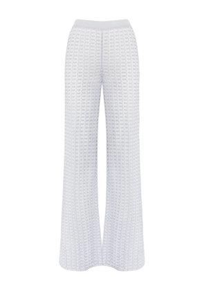 Missoni flared trousers - White