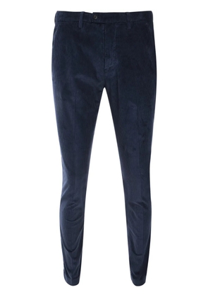 Corneliani corduroy chinos - Blue