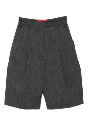 THELATEST pleated tailored shorts - Grey