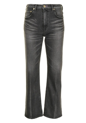 Tu es mon Tresor The Amethyst flared leg jeans - Black