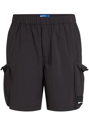 Karl Lagerfeld Jeans logo box shorts - Black