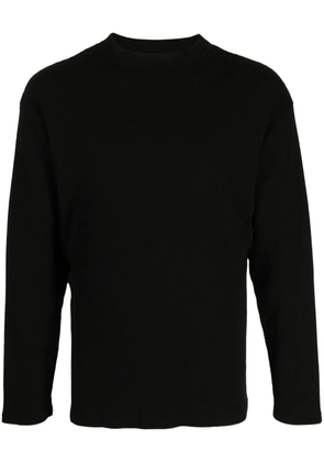 FOO AND FOO logo-print long-sleeve T-shirt - Black