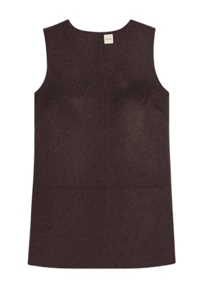 Calvin Klein V-neck panelled dress - Grey