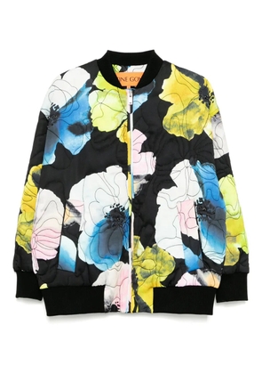 Stine Goya Bloom bomber jacket - Blue