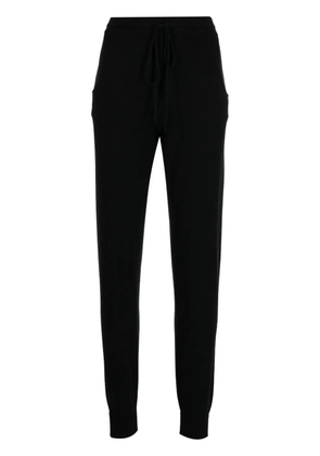 Teddy Cashmere Milano cashmere track pants - Black