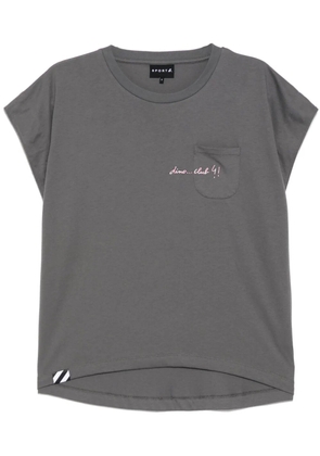 SPORT b. by agnès b. Dino club pocket T-shirt - Grey