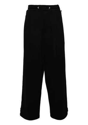 ZZERO BY SONGZIO Panther Hand Rope track pants - Black