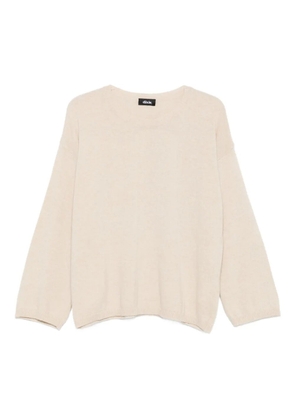 DIXIE crew-neck sweater - Neutrals