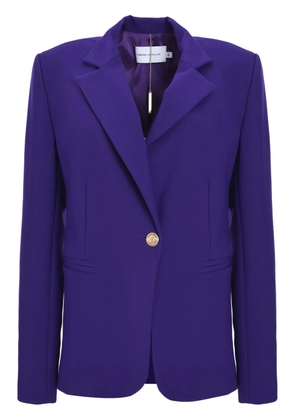 SIMONA CORSELLINI single-breasted blazer - Purple