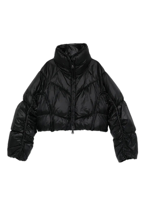 Canadian Camille quilted cropped jacket - Black