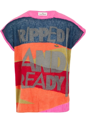 Vivienne Westwood distressed vest - Orange