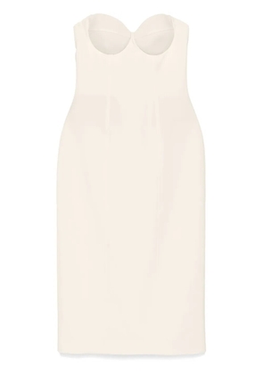 Giuseppe Di Morabito strapless midi dress - Neutrals