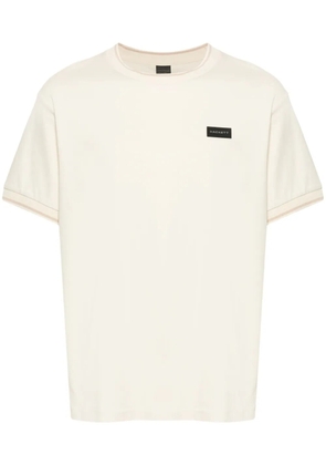 Hackett crew-neck cotton T-shirt - Neutrals