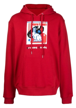 Mostly Heard Rarely Seen 8-Bit Creamy Candy cotton hoodie - Red