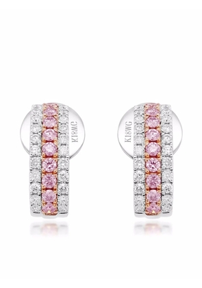 HYT Jewelry 18kt gold Argyle Pink diamond stud earrings