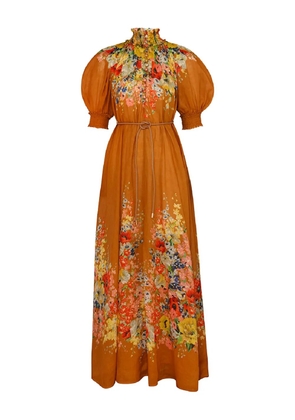 ZIMMERMANN Alight Swing midi dress - Brown
