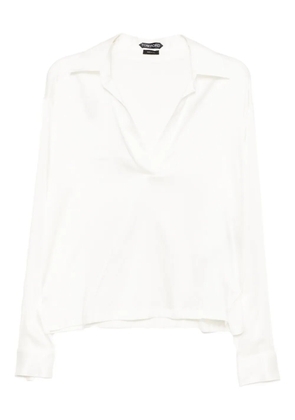 TOM FORD satin blouse - White