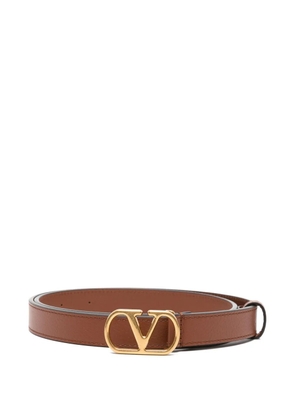 Valentino Garavani leather belt - Brown