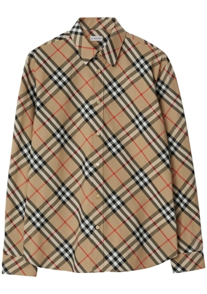Burberry Vintage Check cotton shirt - Neutrals