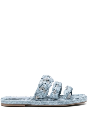 Aquazzura Costiera flat espadrille - Blue