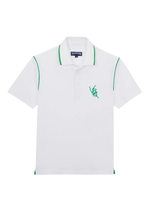 Vilebrequin piqué polo shirt - White