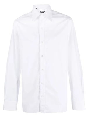 TOM FORD button-down cotton shirt - White