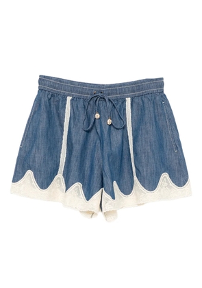 ZIMMERMANN Awaken shorts - Blue